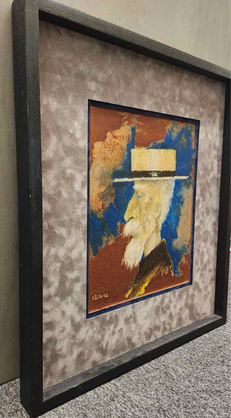 "Aging Gracefully" Oil by H.R.Costa Oil Painting