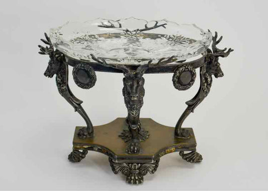 Pairpoint Stag Pedestal Stand