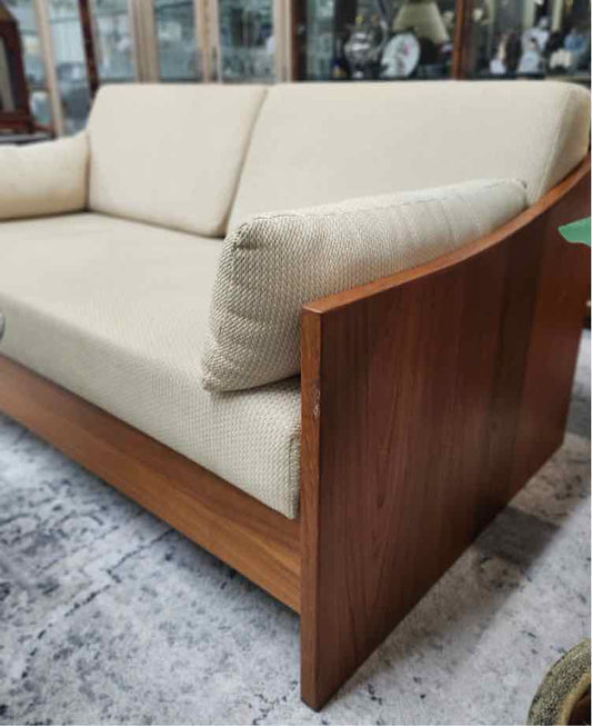 Full Teak Sleeper Couch