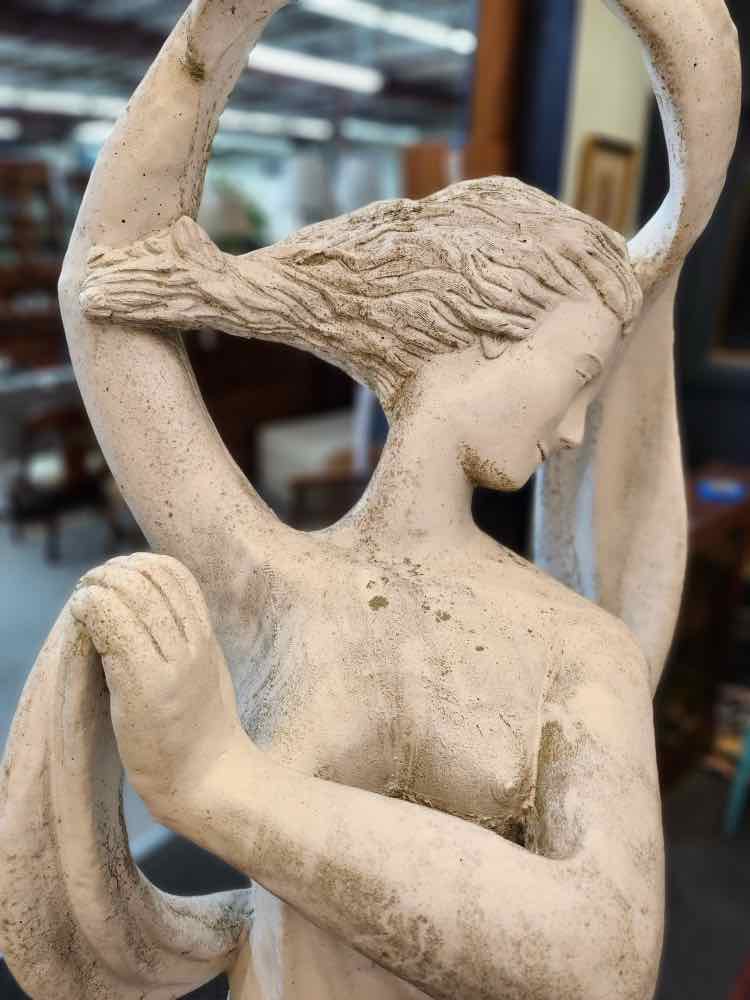 6ft Dancing Woman Concrete Statue