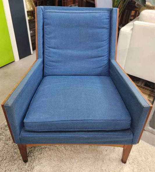 Blue MCM Chair