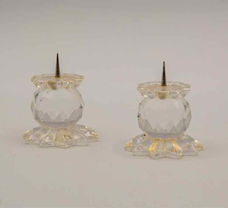 Swarovski Candle Holders/2