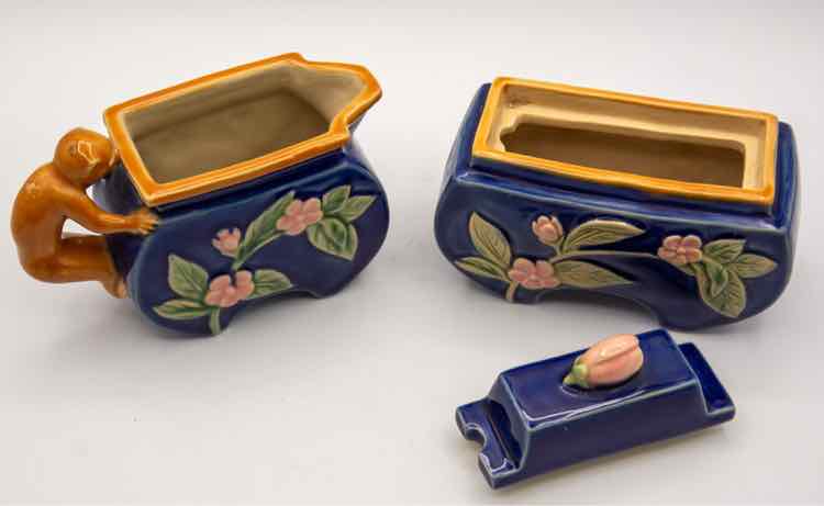 Henriksen Imp Magolia Stoneware Sugar/Creamer