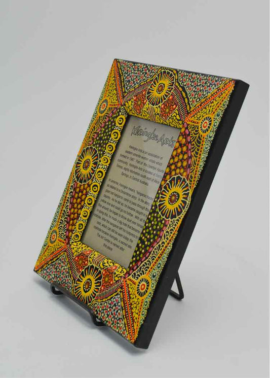 Signed Hand Painted Keringke Arts Photo Frame