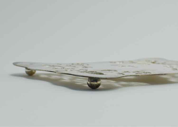 Vintage Sterling Silver Trivet