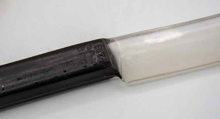 Vtg. Depression GLass Fruit/Cake Knife