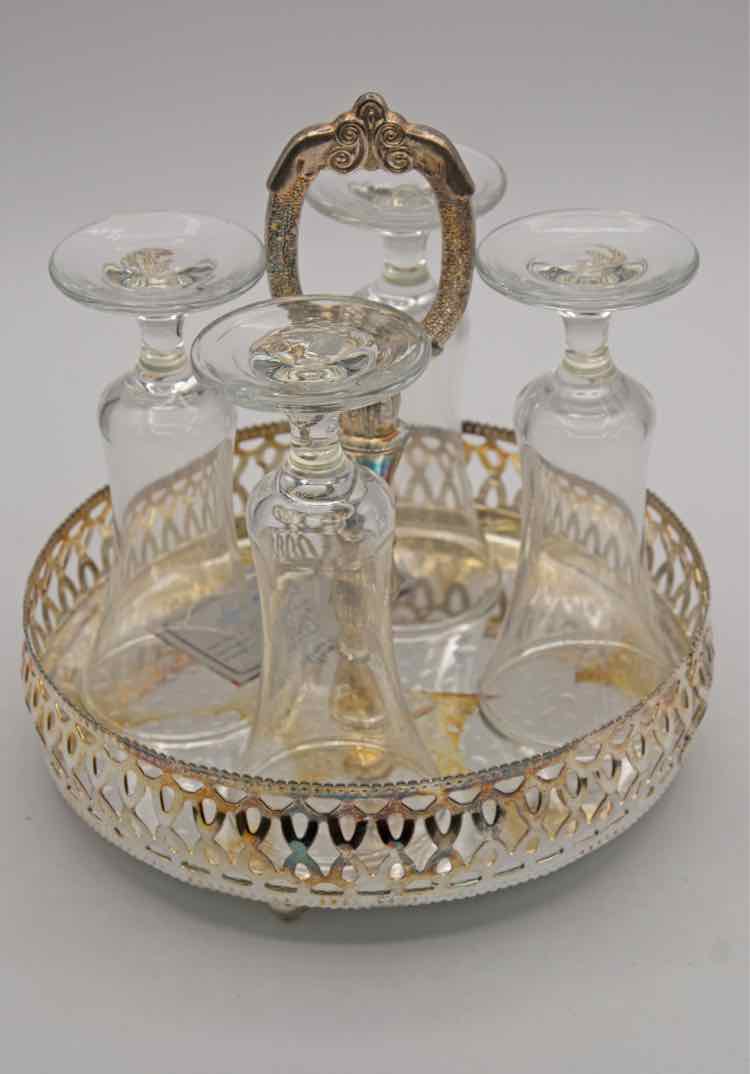 Silver and Crystal Set