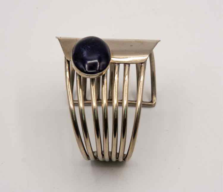 Vtg.Handmade Dark Blue Stone Bracelet