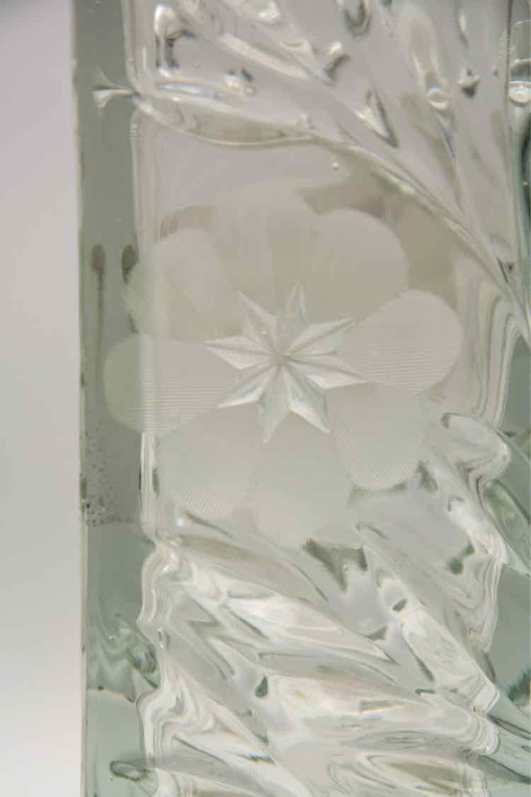 Vtg. McKee Innovation 410 Glass Vase