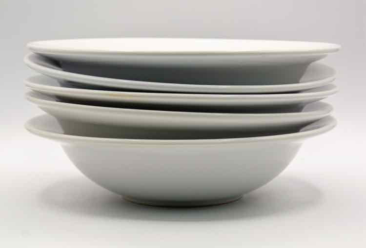 5pc Pot. Barn Vtg Pasta Bowls