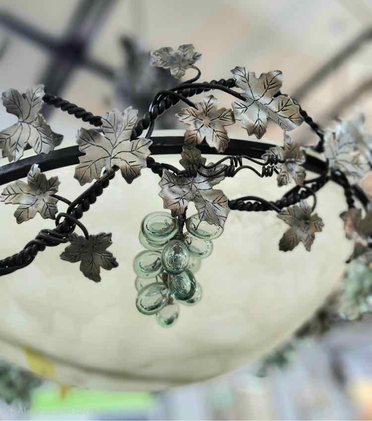 Meyda Grape Leaf Chandelier