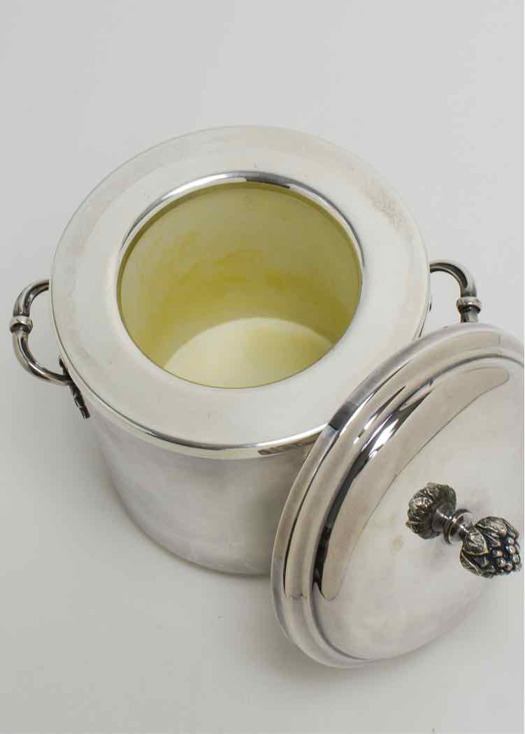 Roux Marquiland Silverplated Ice Bucket Silver