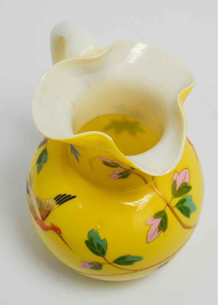 Porcelain Yellow Pitcher