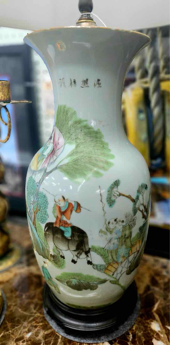Pair of Asian Lamps