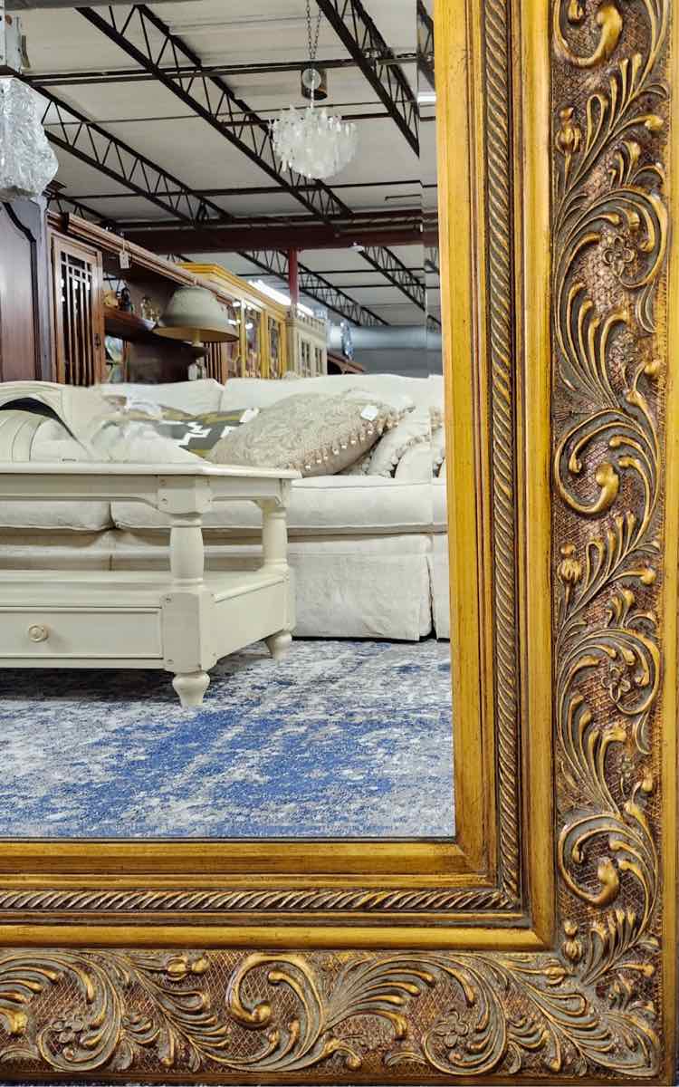 Large Gold Mirror