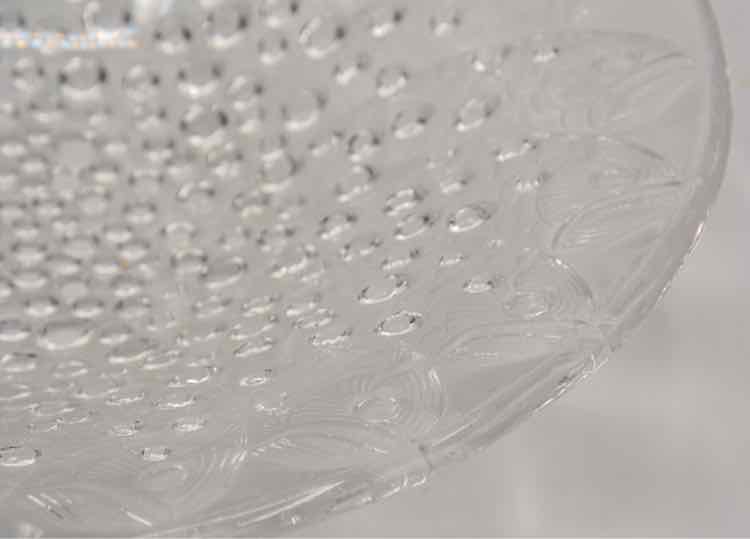 Lalique Roscoff Fish Crystal Glass Bowl