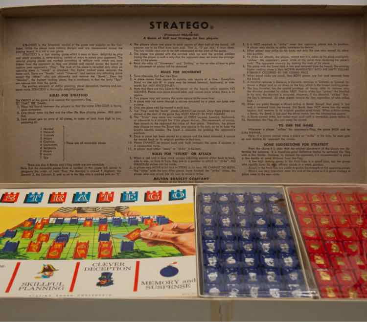 1960 Stratego Boardgame