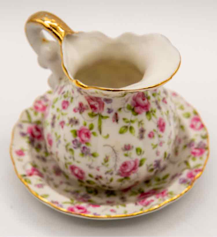 Lefton Antique Handpainted Tea Set