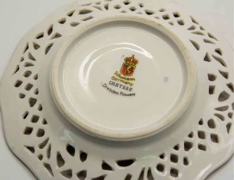 Schmann Chateau Flowers Demi Cup Saucer