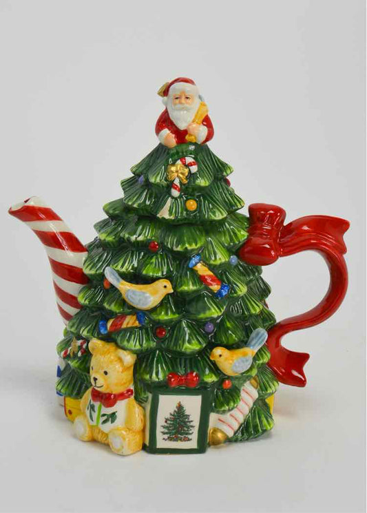 Spode Christmas Tree Teapot