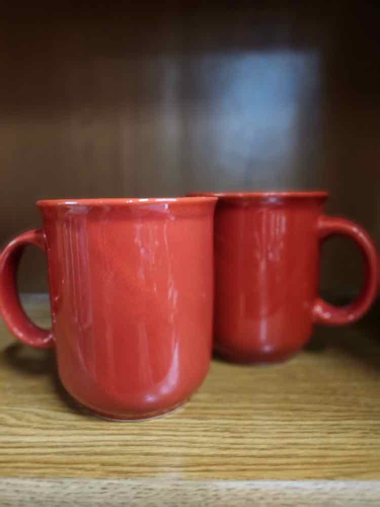Pier One Candy Apple Red Dishware 30pcs