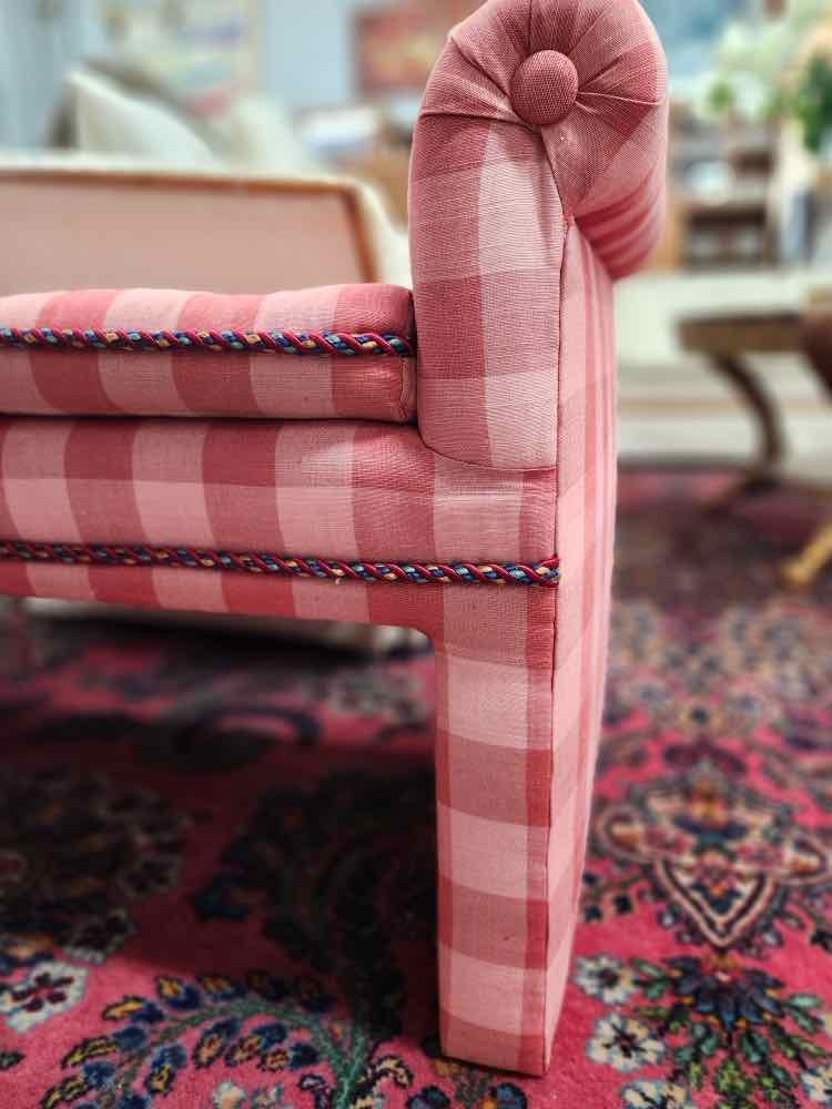Plaid Bench