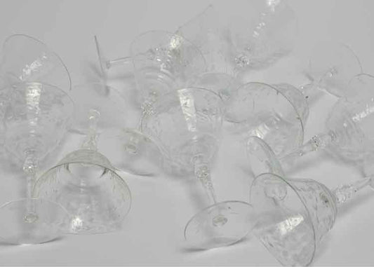 Vintage Rock Sharpe Champagne Glasses