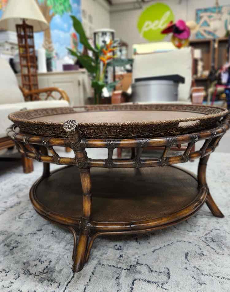 Rattan/Bamboo Coffee Table