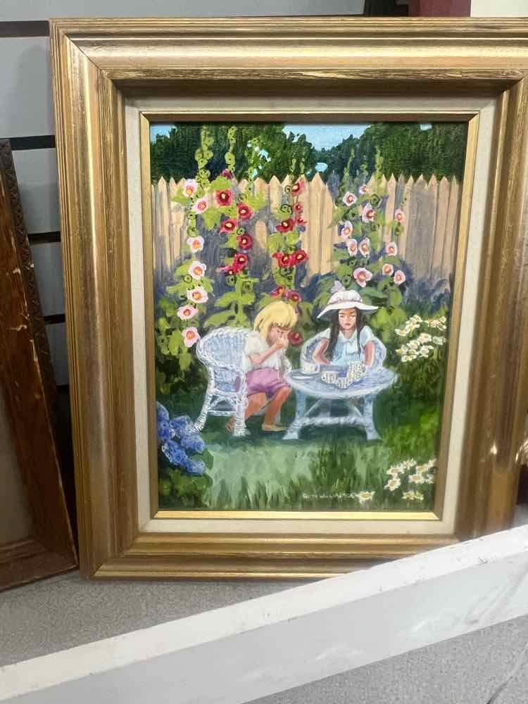 Painting Two Children