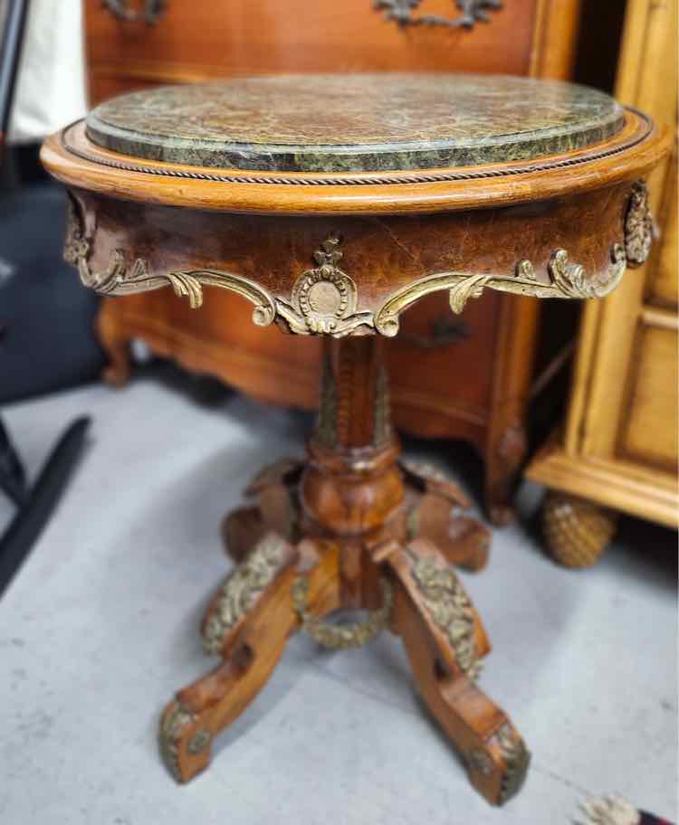Marble End Table