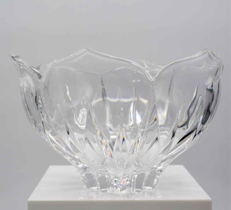 Gorham Lotus Cut Crystal Bowl
