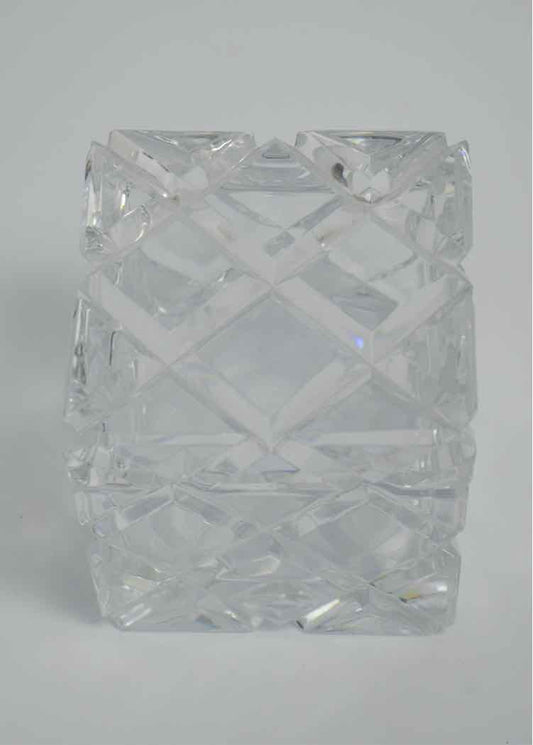 Crystal Cube Candy Dish