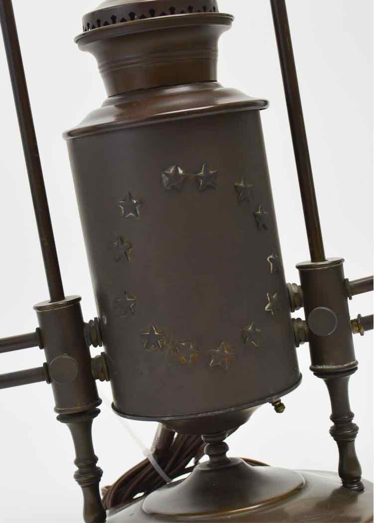Antique Federal 2-Arm Chandelier