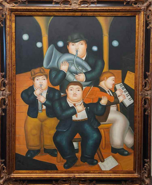 4 Musicians- Giclee Botero