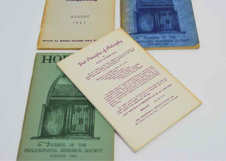 Book Vtg.Horizon Journal Mag:Manley P. Hall/4