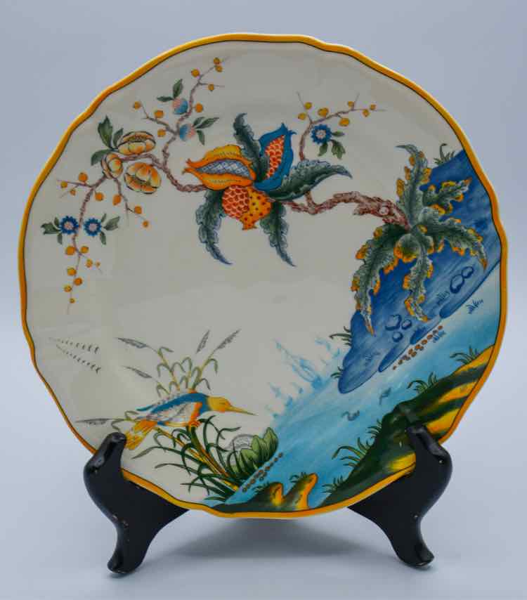 Gien Magellan Dessert Plate