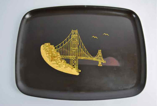 MCM Inlaid Golden Gate Tray