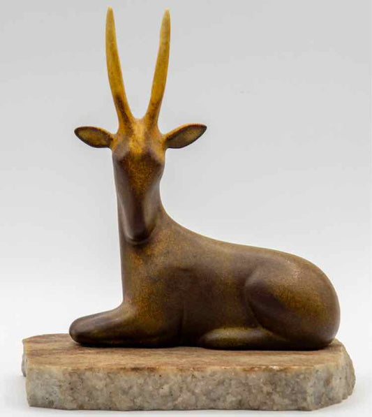 MCM Carved Gazelle