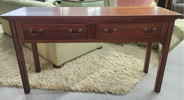 Pennsylvania House Two Drawer Sofa Table