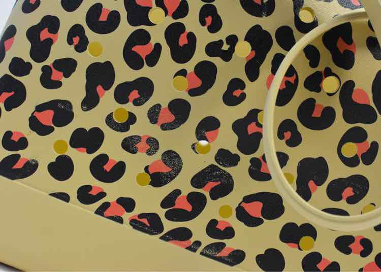 Large Leopard Print Bogg Bag