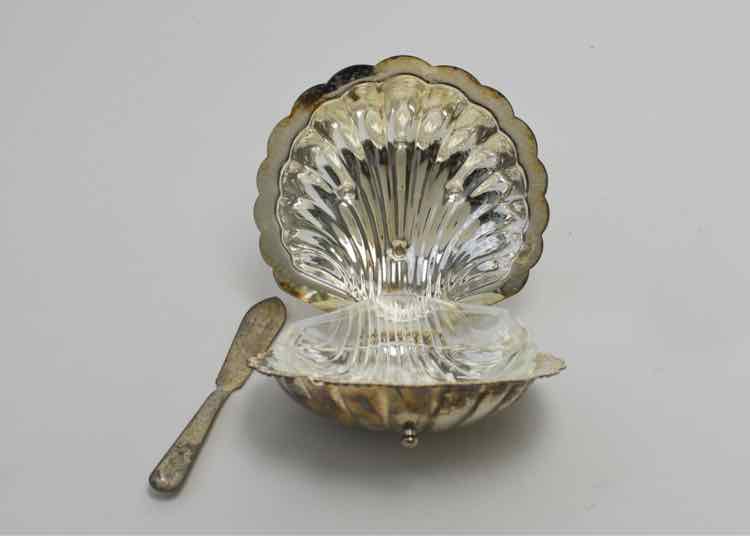 Silver Caviar Dish