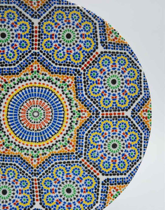 Cocama Decor Plate Fes Maroc