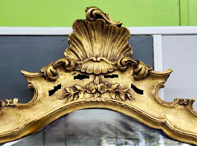 Gilded Hand Carved Mirror