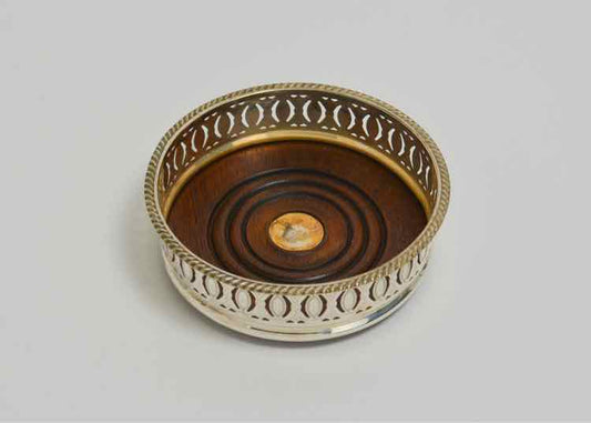 Silver Wine Coaster