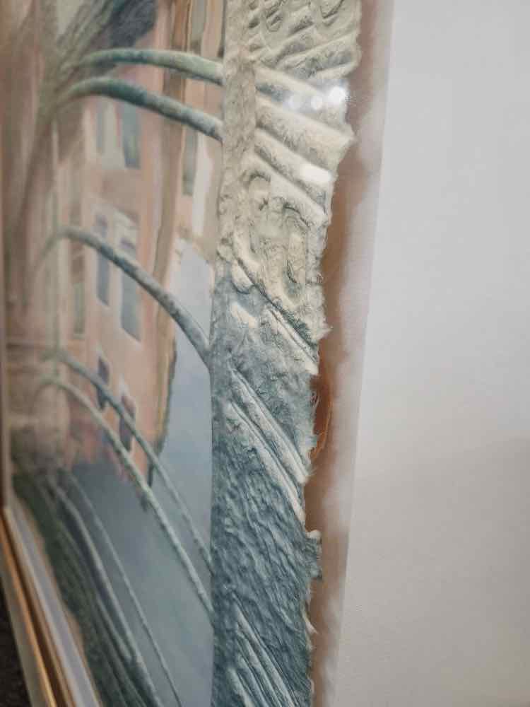 'Venice Reflections' Mixed Media Art