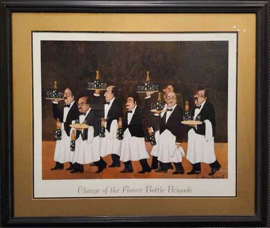 Change of the Bottle Brigade/G.Buffet Art Print