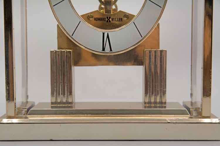 Gold Howard Miller Clock