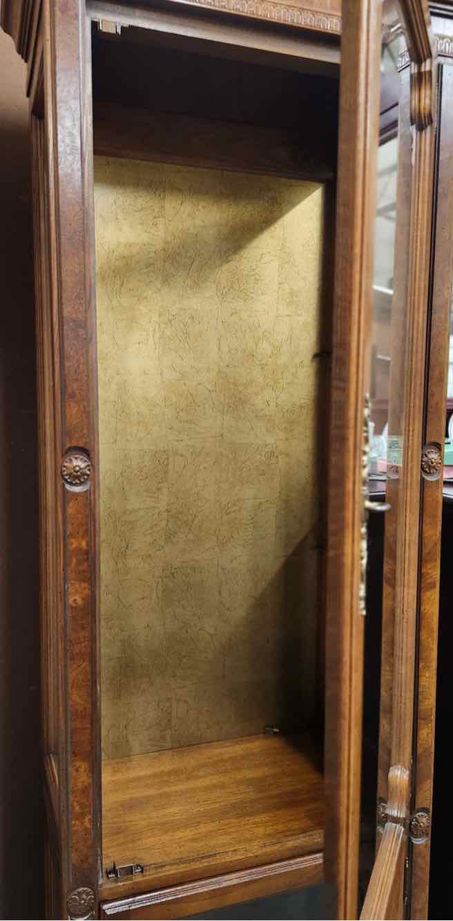 Small Brown Curio Cabinet