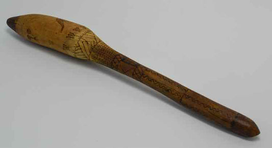 Pyrography Wooden Nulla Nulla