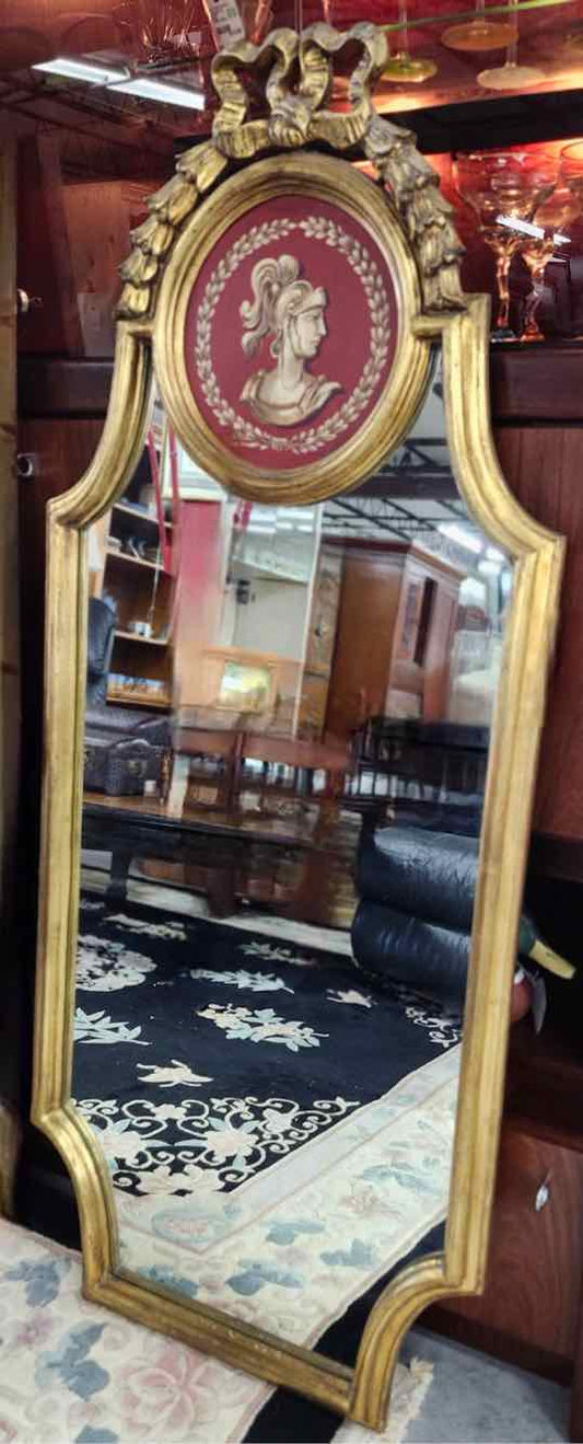 Gold Roman Man Mirror